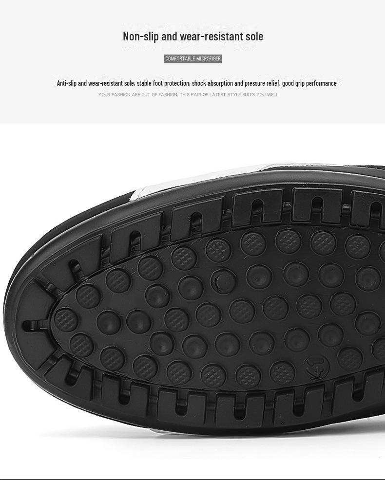 2024 Men's Summer Trendy Casual Sports Shoes: Soft Sole Slip-On