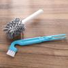 Head Drain Dual Brush With Pp Handle And Nylon Bristles For Home Use Durable
