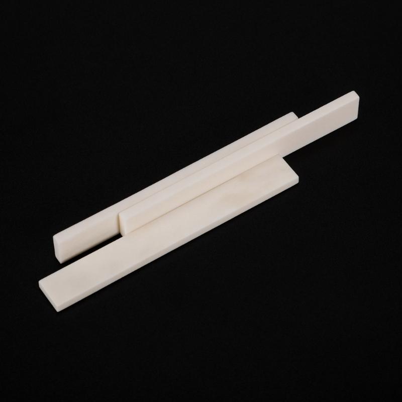 Acoustic Guitar Bone Blanks Saddle Lightweight Durable Guitar Bridge Saddle Blank DIY Stringed Instrument Supplies