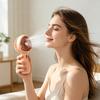 Small Handheld Fan Dual-Use Portable Fan USB Rechargeable Desk Fan Cute Mushroom Shape Personal Cooling Fan for Travel Office Home Gifts