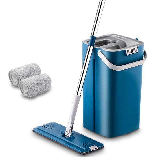 

Fypo 2021 новейший набор швабр Hands Free Wash Cleaning Tools Поломоечные швабры из микрофибры с ведром Kitchen Clean Flat Squeeze Mop