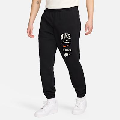 Мужские черные вязаные брюки-джоггеры Nike Club L