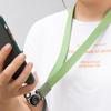 Langes Handy-Lanyard-Halsband Abnehmbarer Fingerring-Riemen für iPhone Huawei Samsung Kamera USB-Lanyard für Schlüsselbänder