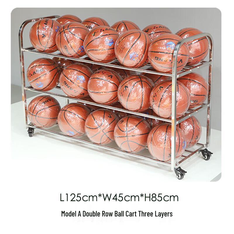 Lizhan Portable Foldable Ball Storage Cart