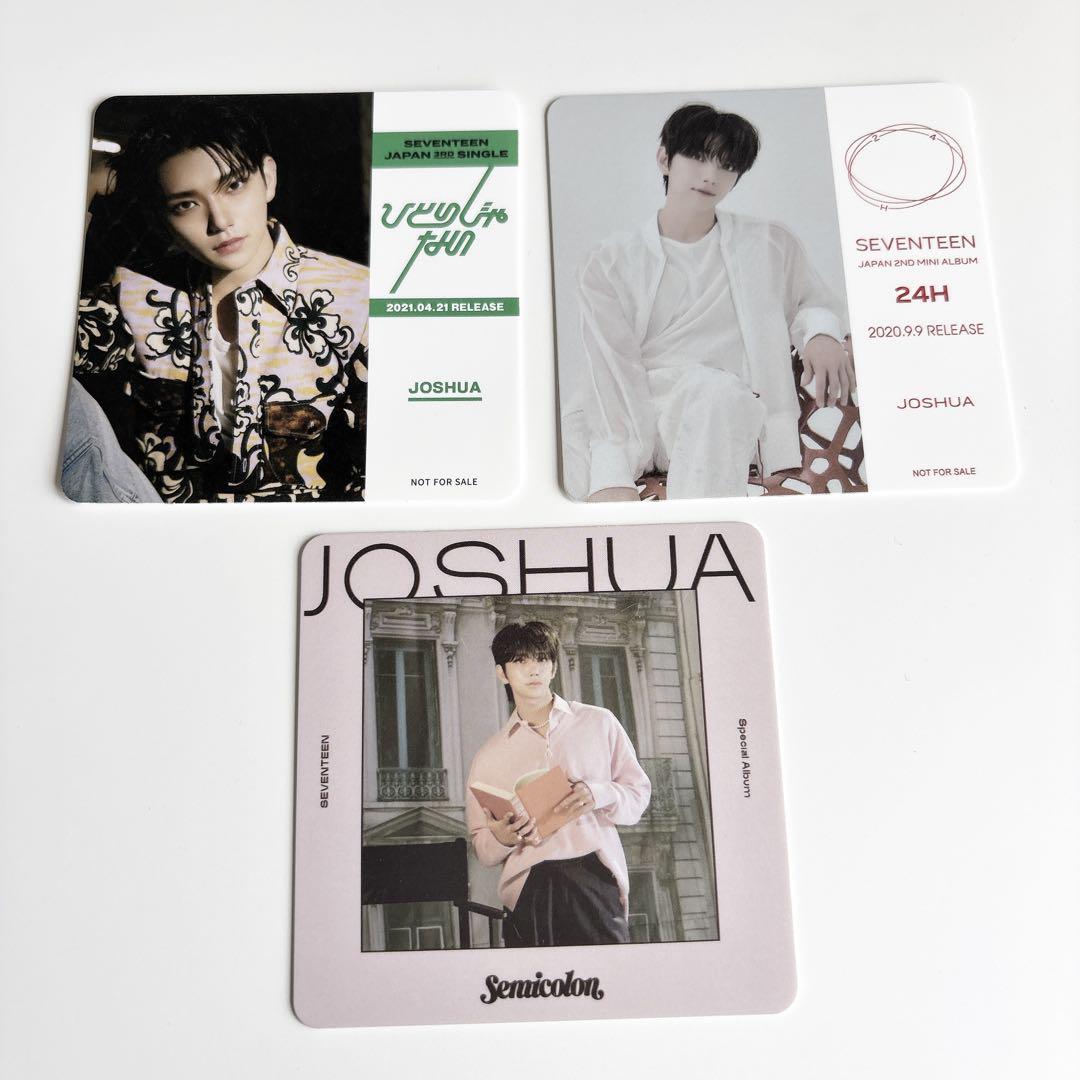 

[USED] SEVENTEEN semicolon Joshua coaster