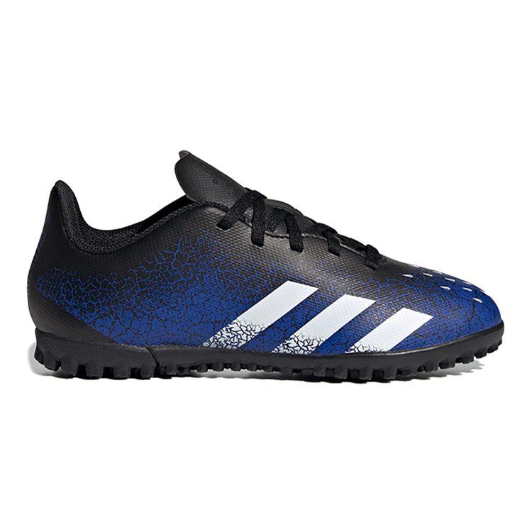 Adidas Slip Resistant Cushioning Abrasion Resistant Low top Kids' Soccer Shoes Blue Kids' FY0635