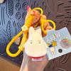 New Kawaii Miffy Rabbit Keychain Cartoon Couple Backpack Pendant Car Key Accessories Creative Festival Gifts