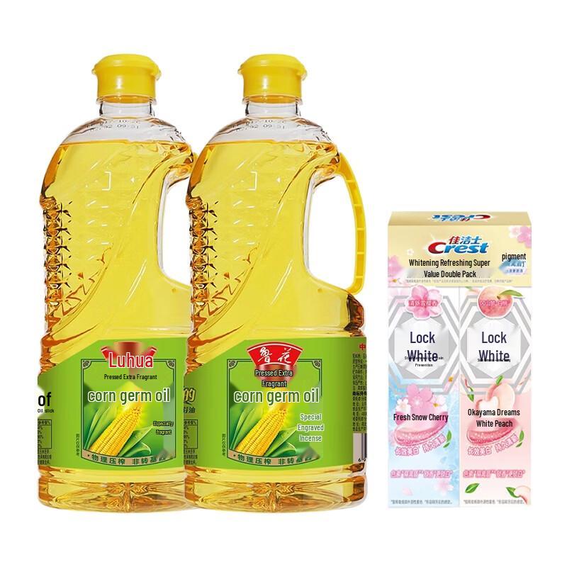 Crest Dual Color Whitening Toothpaste