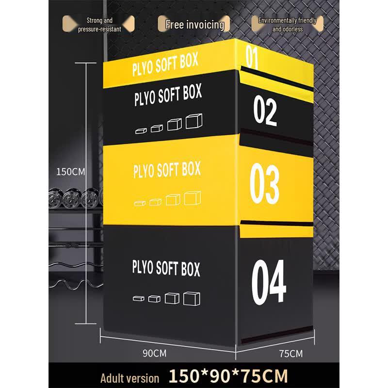 Soft Four-in-One Adjustable Jump Box