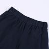 Girls' Black Pleated Cotton Skirt - Navy Blue School Uniform for Middle & Primary Students, Autumn Collection