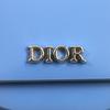 Great DIOR key ring Metal logo earphone case for AirPods Silver leather mens Used