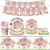 New Farm Themed Pet Birthday Party Decorations Plastic And Paper Supplies