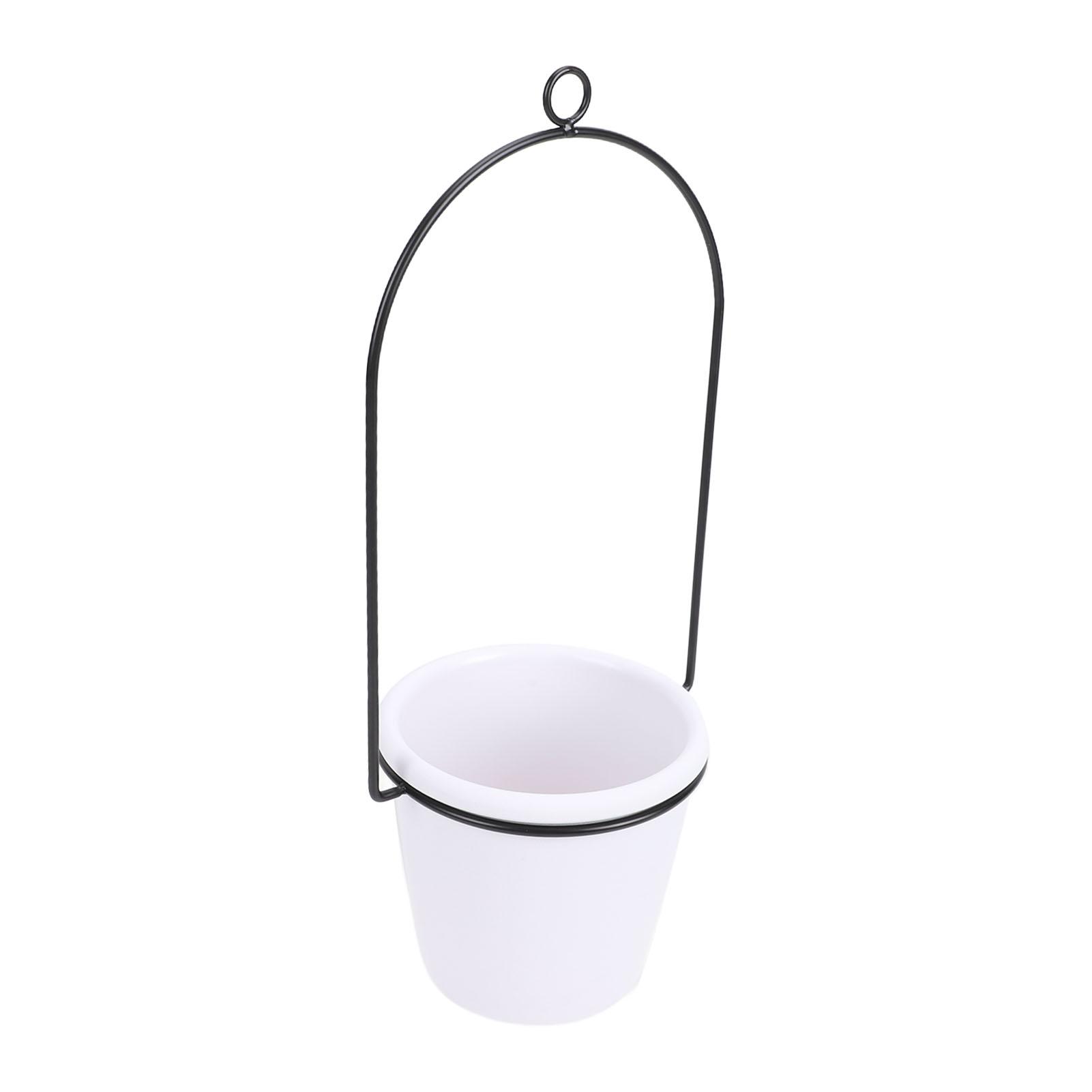 Hanging Plant Pot Modern Space Saving Window Plant Hanger Indoor Hanging Rod Easy Assembly