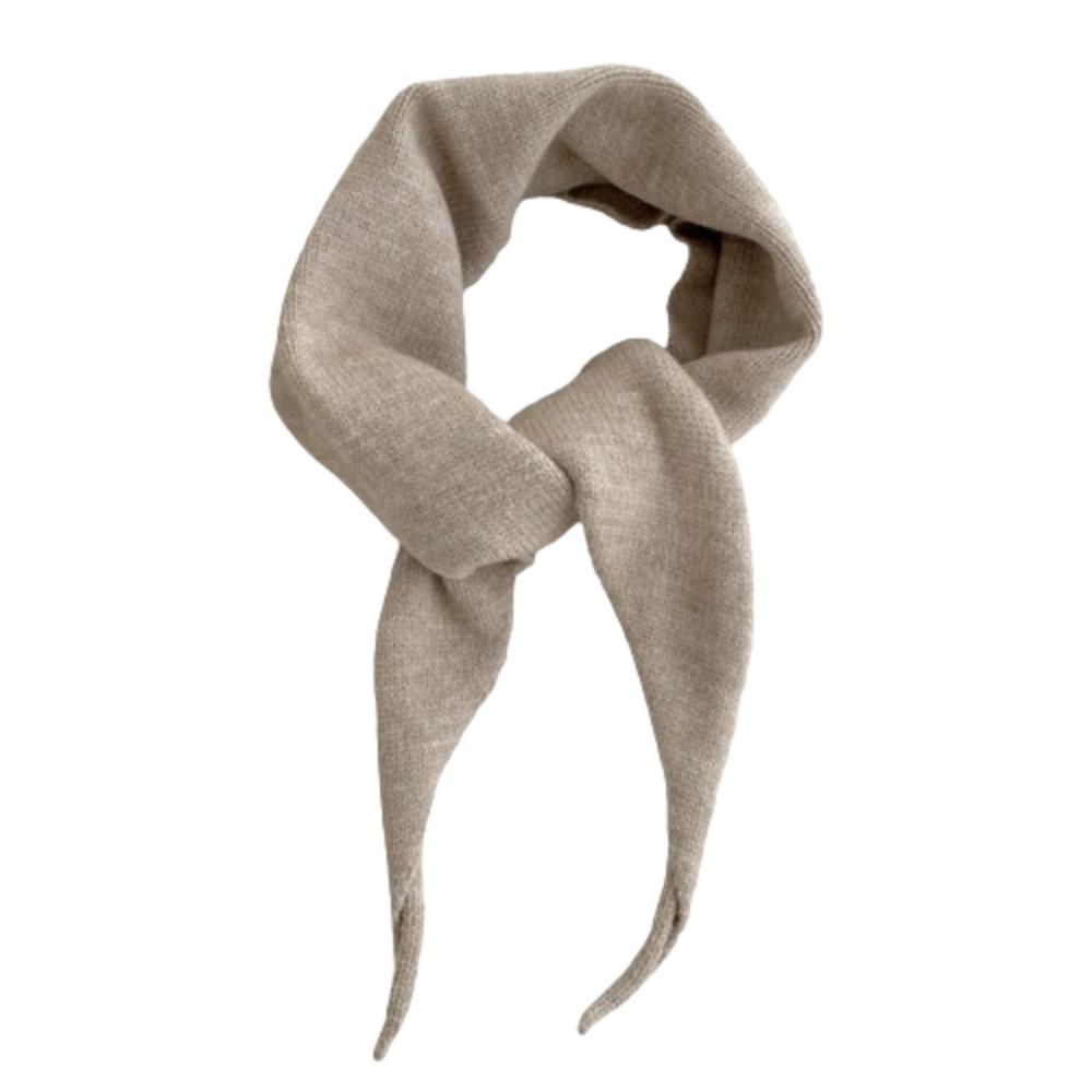 Fashion Korean Style Knitted Triangle Scarf Soft Windproof Winter Cashmere Scarves Casual Warm Women Cashmere Shawl Girls