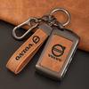 AABBG1 Zinc Alloy Car Key Case Cover Shell Holder Fob For Volvo S60 S90 XC40 XC60 XC90 V90 Polestar 1 Polestar 2 Keychain Car Accessory