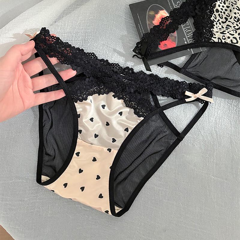 FitonTon Γυναικεία Σέξι Σλιπ Δαντέλας Διχτυωτά με Ψηλό Κόψιμο