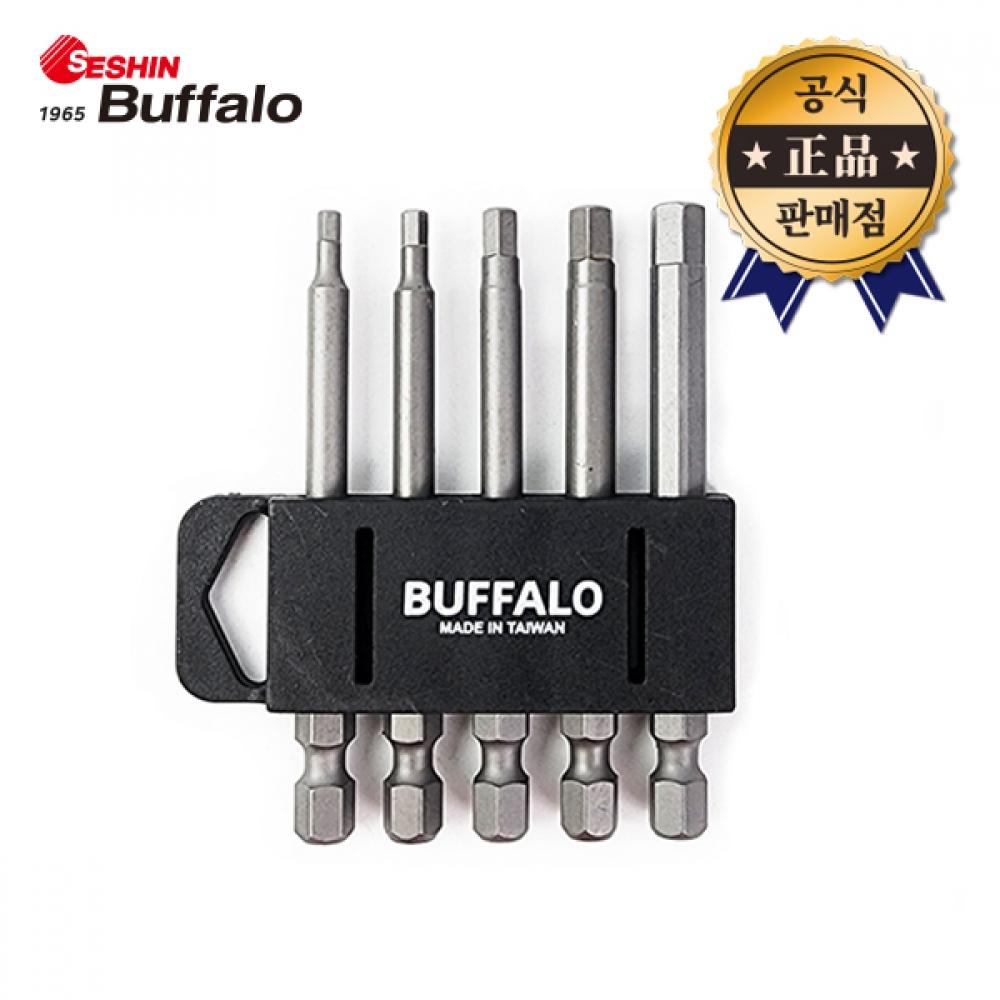 

Набор шестигранных бит Sesin Buffalo SB HBS75 75 мм, 5 шт.