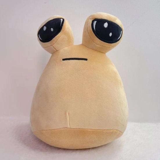 22CM Big Eye Aliens Plushie Game Character Inspired Soft PP Cotton Stuffed Aliens Snail Toy Doll Home Decoration Game Lover Birthday Gift