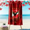 Al Ahly Print Beach Towel, Large Soft Quick Dry Towel for Beach Camping Swimming