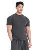 BYSEC Double Cotton Plain Muscle Fit Short Sleeve T-Shirt_7 Colors