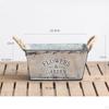 Bucket, Plants Container Planter Backyard Balcony Decor French Bucket