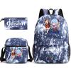 Yuanshen Backpack 3 Pieces/set Girls Boys Travel Shoulder Bag School Backpack