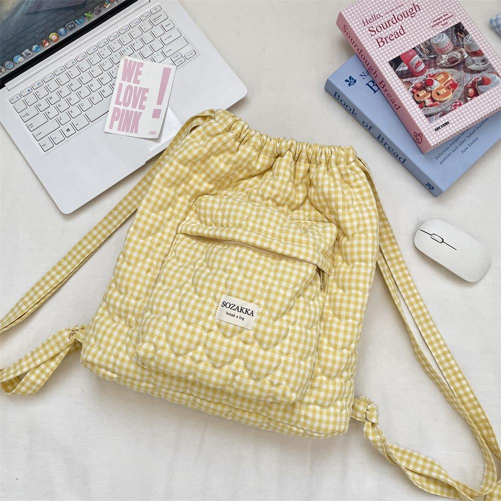 New Children's Backpack Large Capacity Portable Kid's School Bag Cartoon Cute High-quality Fashion Girl Drawstring Backpack