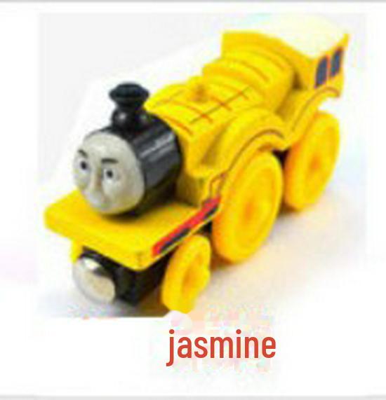 Children's Wooden Toy Train Head Cake Decoration - YB02