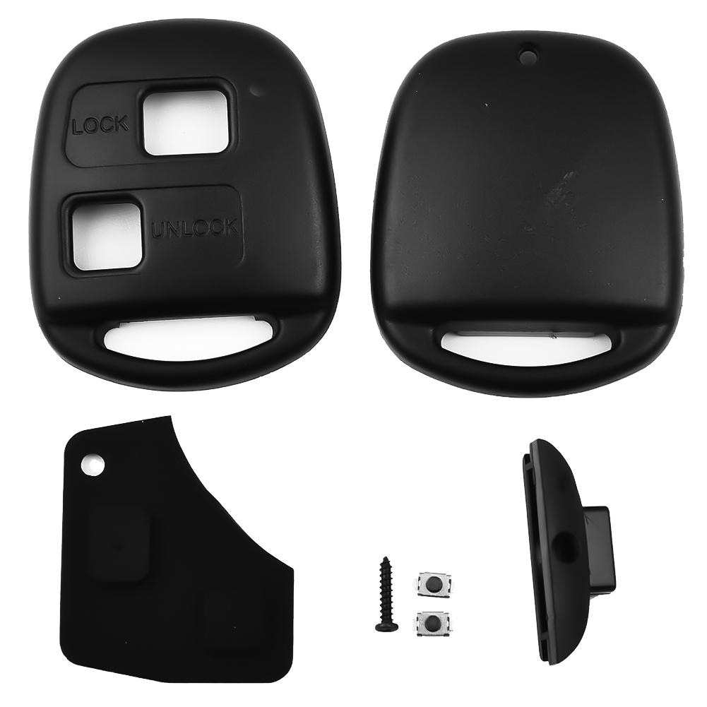 1/2PC Remote Car Key Case-Button Protector Anti-Scratch Shell Switch For Toyota- Yaris- Corolla- Car Accessory Part