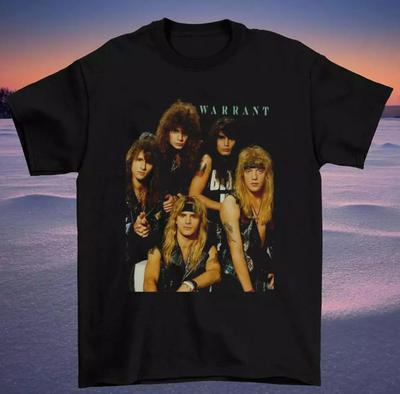 Warrant Band Tee Tour Concert T-shirt Size S-5XL