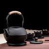 Iron Teapot, Nanbu Ironware, Induction Cooktop Compatible, Iron Teapot with Strainer, Stylish Iron Supplement, Teapot, Traditional Craft, Gift for Hom
