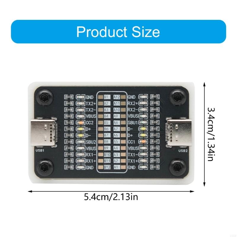 Handheld USB C Circuit Checker With Automatic Fault Location Capability
