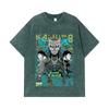 275 GSM Washed T-shirts 100% Cotton Kaiju No 8 V20 Kafka Print Unisex Heavy Cotton T Shirt