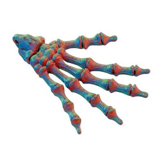 Ghost Hand Decoration Realistic 3D Printed Skeleton Hand Model Haunted House Ornament DIY Project Accent