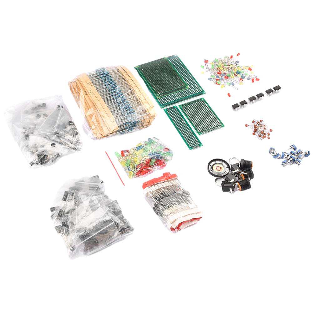 

Различные обычные конденсаторы 1900 шт. Превосходное мастерство Конденсаторы Ultimate Edition Многорезисторные конденсаторы для начинающих