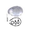 1 PC SBC Polish Aluminum Finish Timing Chain Cover Kit Small Block For Chevy 265 283 305 327 350 383 400 Engine Replacement Part