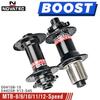 2025 Novatec Bicycle Hub D041SB-B15 D042SB-B12 BOOST Bearing Hub 8/9/10/11/12 Speed Mountain Bike Hub 32H 110*15 148*12MM 32Hole
