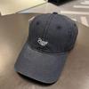 Unisex Casual Cotton Baseball Cap With Embroidered Letters For Sun Protection And Breathability