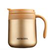 Thermosbecher mit großem Fassungsvermögen, 500 ml, Isolierflaschen, tragbarer Thermosbecher aus Edelstahl, Wasserflasche, Reise-Teebecher, Büro-Thermosbecher
