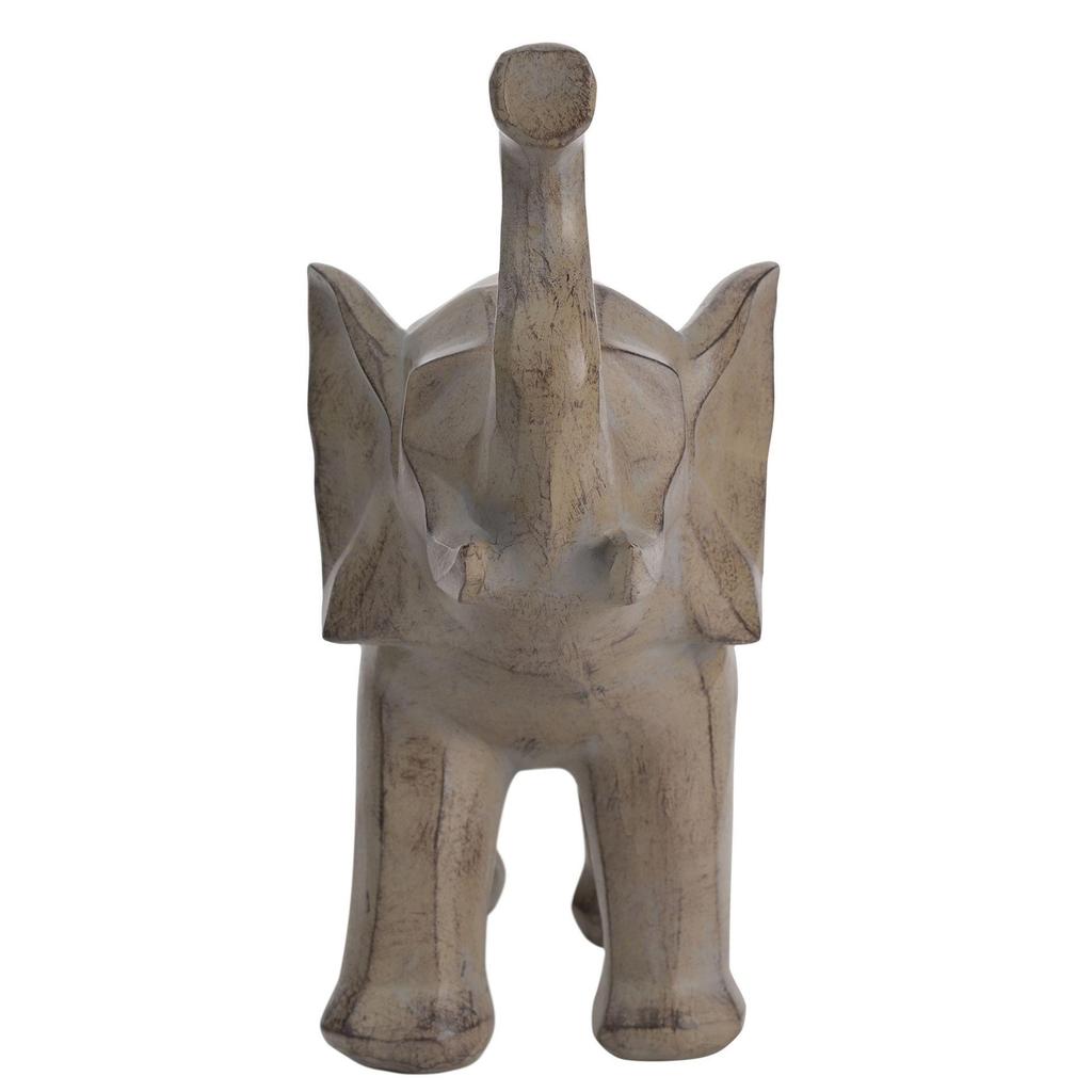 Naturecraft Geometric Playful Elephant Figurine