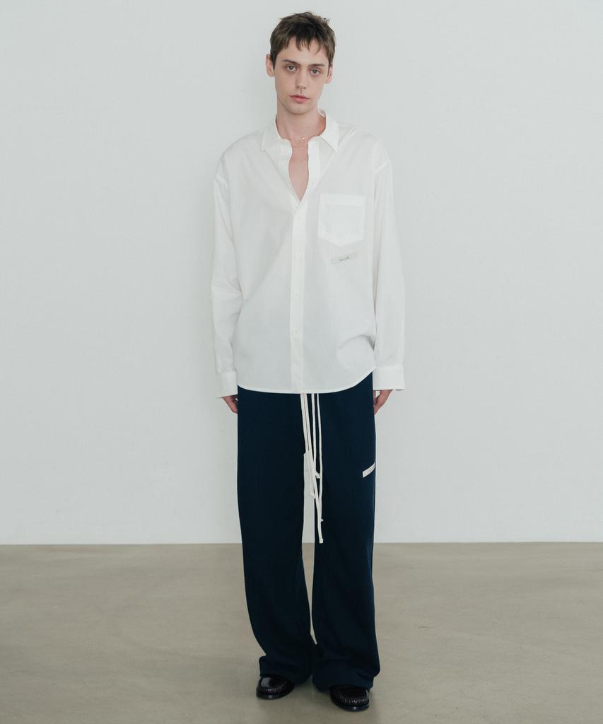 SSIN AND LEE Tailor Cotton Sweatpants Navy