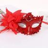 Halloween Costume Party Lace Mask Cosplay Princess Dress Up Half Face Mask Lily Flower Party Sexy Dress Mask Wearing Accessories