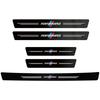 Carbon Fiber Car Stickers Door Sill Protection Film Accessories For BMW Performance X5 X6 E30 E34 E53 E61 E62 E93 GT G30 G20 G05 MD2