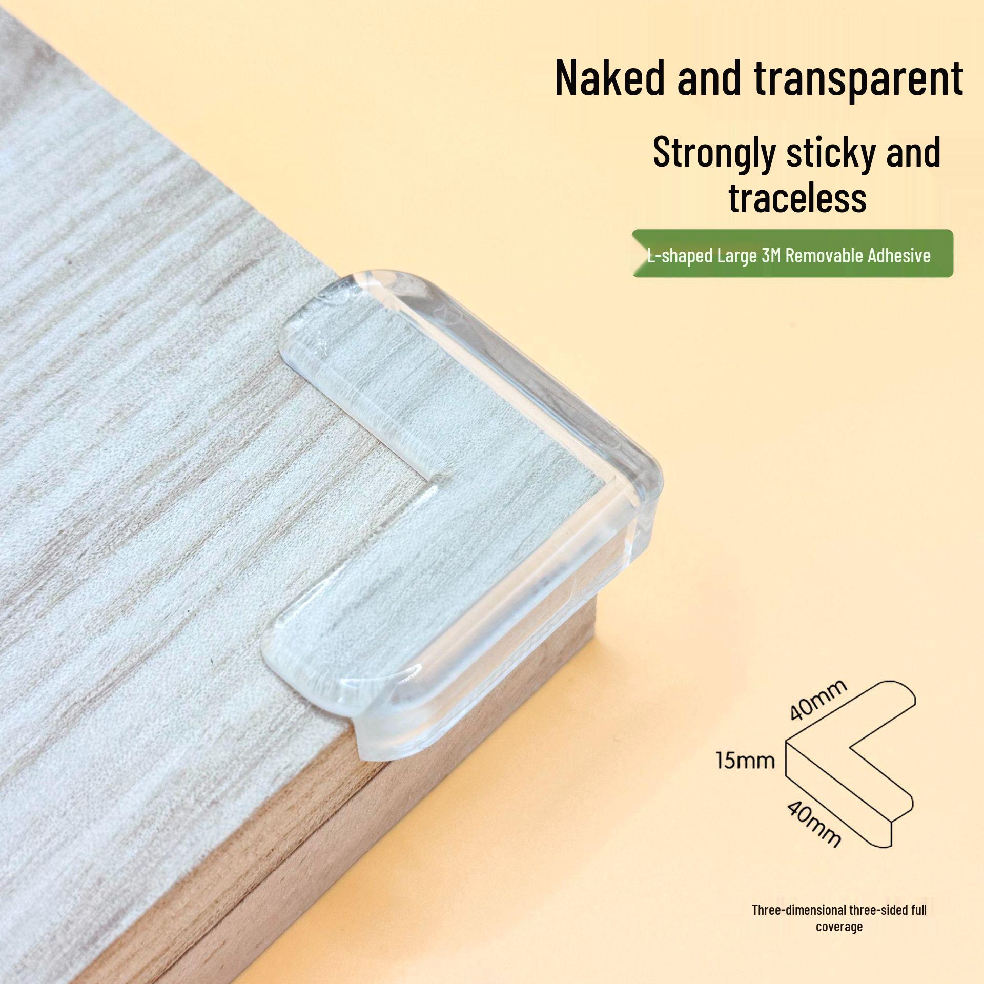 

Clear Anti-Collision Corner Protector for Coffee Tables and Chairs