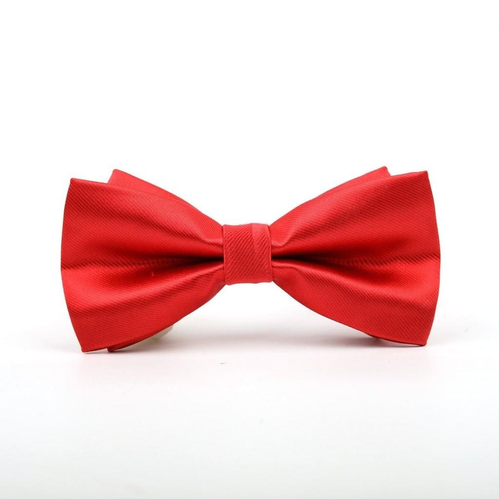 

Классический черный атласный галстук-бабочка для дружков, свадебный, формальный наряд, мужской, женский Glossy Red