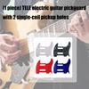 3Ply Scratchplate Musical Instrument Standard Mudguard Guitar Bass 6 Strings Model Guitar 8 Holes Guitar Bass Pickguard