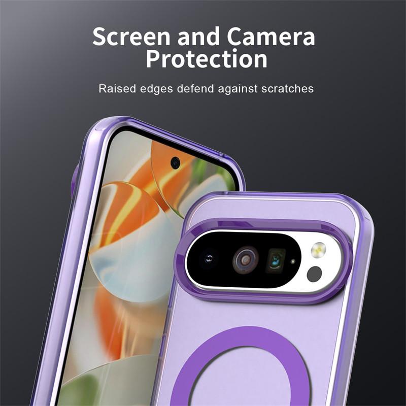 Pre puzdro Google Pixel 10 Pro Kryt Google Pixel 10 Pro Magnetický Matný Odolný Nárazník Ochranné Puzdro na Telefón Pixel 10 Pro XL Funda