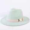 Popular European and American Classic Simple Flat-brimmed Top Hat Men's and Women's Fashionable and Elegant Versatile Jazz Hat Top Hat