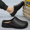 Chef Shoes Kitchen Shoes For Men Men's Summer Slippers Non-slip Oil-resistant Nurse Work Shoe Casual EVA Lightweight Soft Clogs