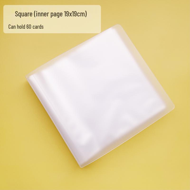 Double-Layer Transparent Artwork Album for Watercolor Illustrations & Photos